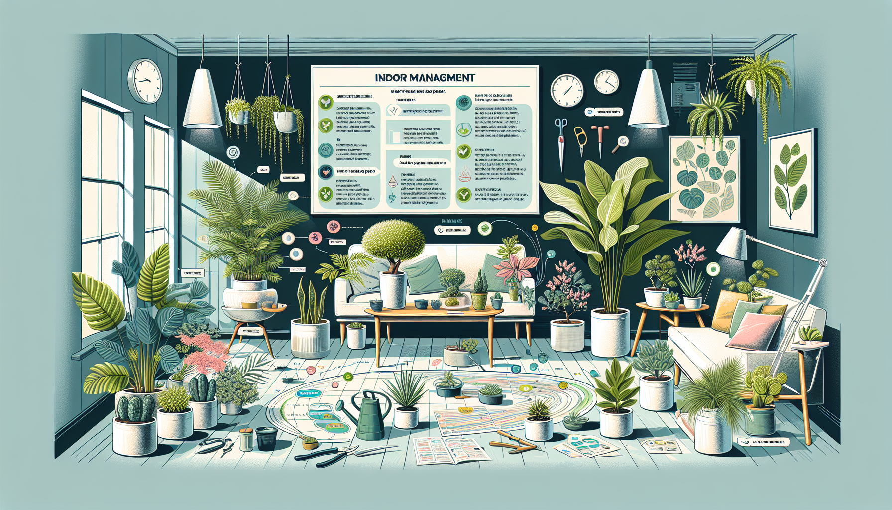 실내 식물 관리의 모든 것-두번째